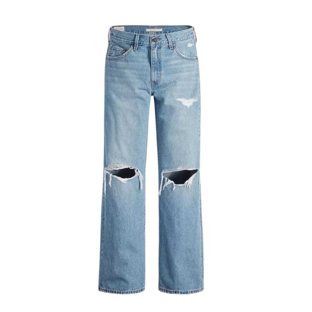 Levi’s Jeans Baggy Bootcut 90s Women’s Denim Mid Rise Light 25